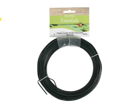 2MMX30M PLASTIC COATED GARDEN WIRE