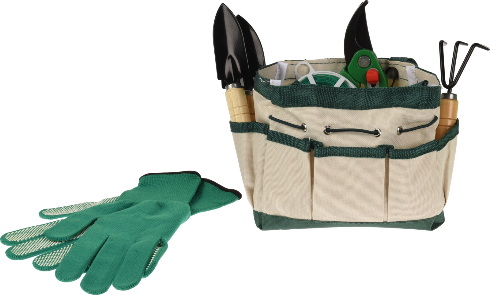 8PC Garden Tool Set in a Bag