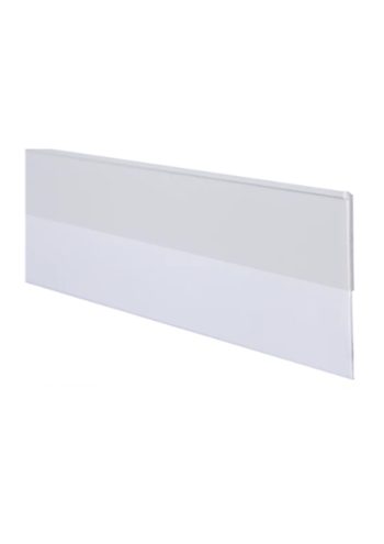 36 in. Clear Vinyl Self Stick Door Sweep