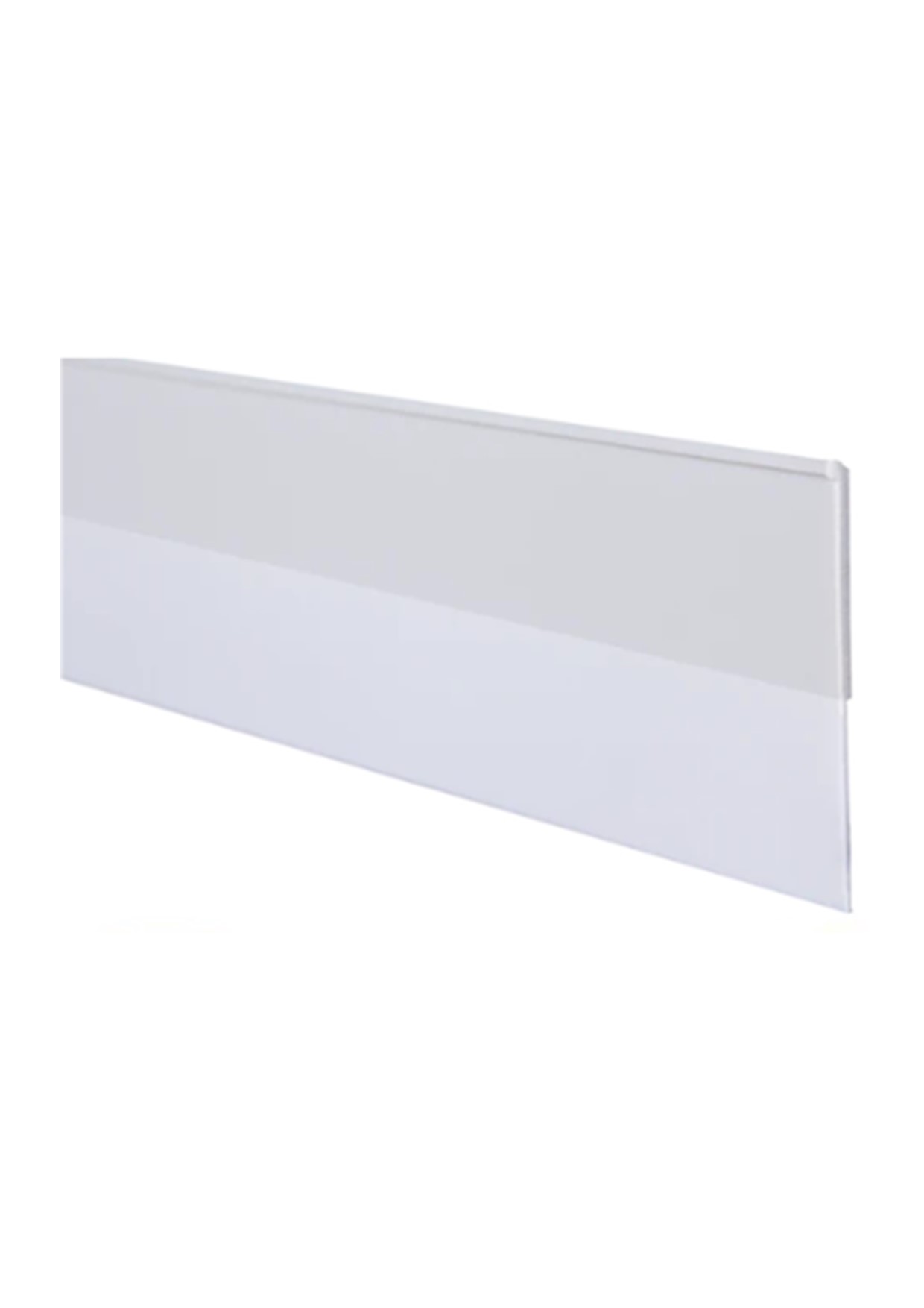 36 in. Clear Vinyl Self Stick Door Sweep