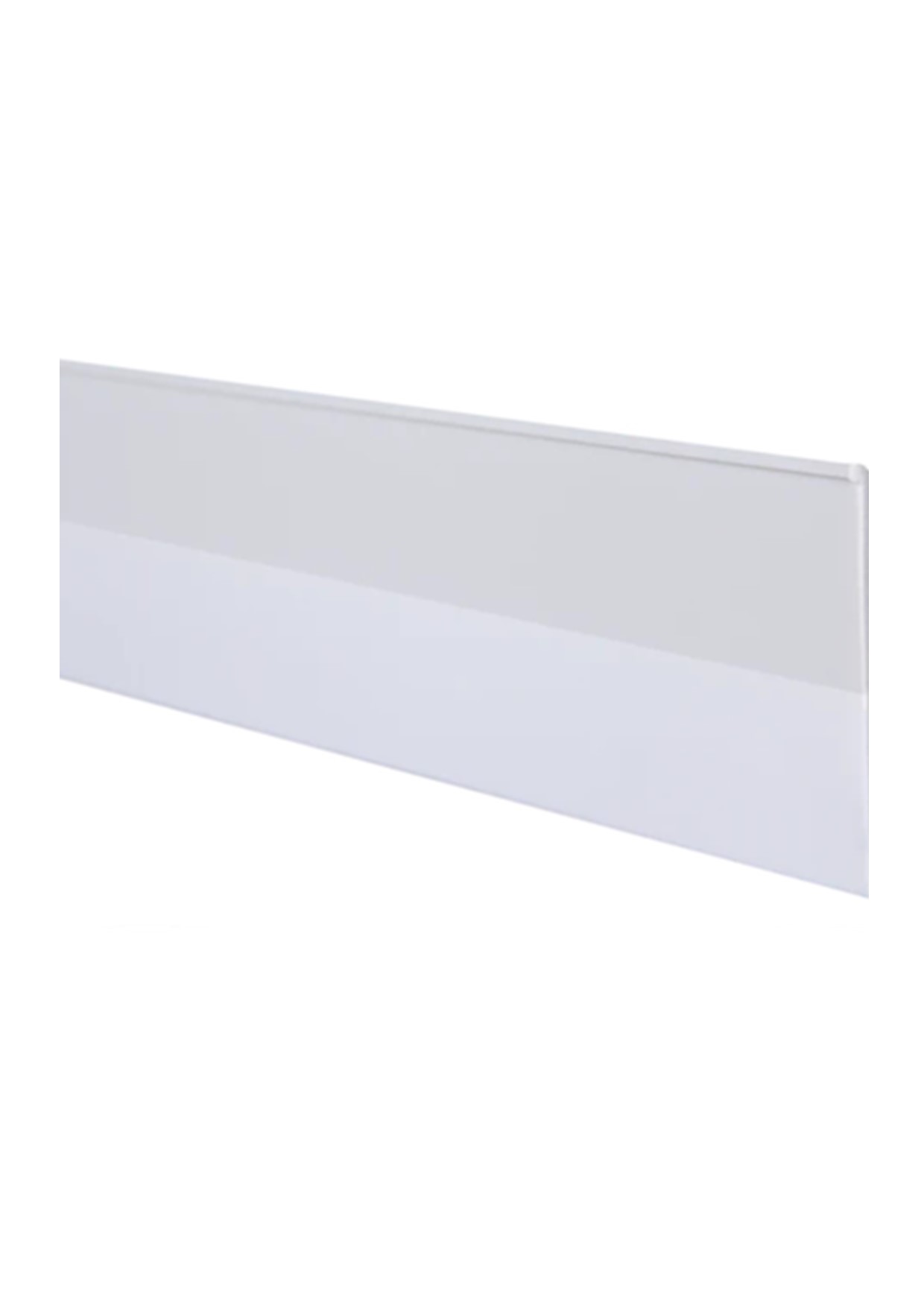 36 in. White Vinyl Self Stick Door Sweep