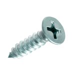 1/4 in. X 1-1/4 in. Metal Coarse Thread Countersunk Wood Screw 1 pc.