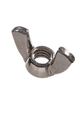8-32 Metal Coarse Thread Wing Nut 1 pc.