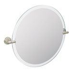 Iso Brush Nickel Mirror
