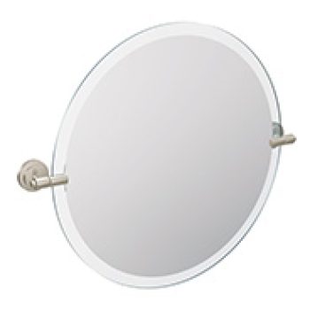 Iso Brush Nickel Mirror