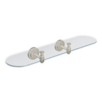 Iso Brush Nickel Vanity Shelf