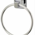Chrome Finish Towel Ring