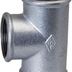 1/2 in. Galvanized Threaded Tee