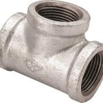 1-1/2 in. Galvanized Threaded Tee