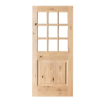 Half French Pine Door