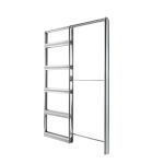 Wall Mount Single Door Pocket Frame